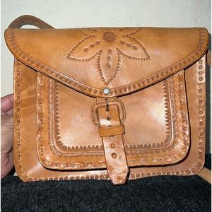 Leather bag from Mexico